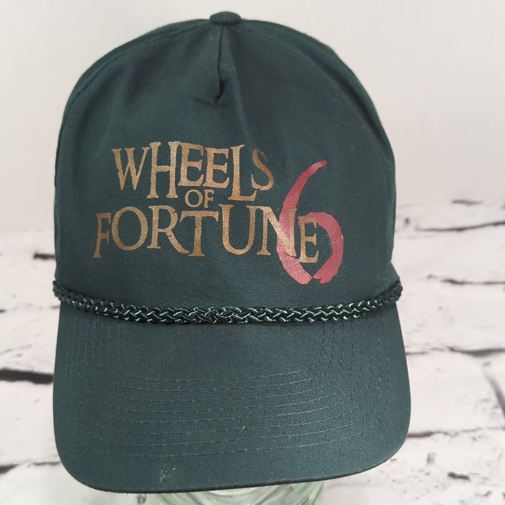 Wheels of Fortune 6 Vintage Cobra Hat Adjustable Ball Cap